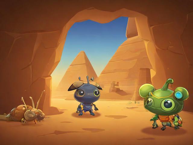 埃及卡赫特山洞拾取小虫子完成异影重重获取影里坐骑