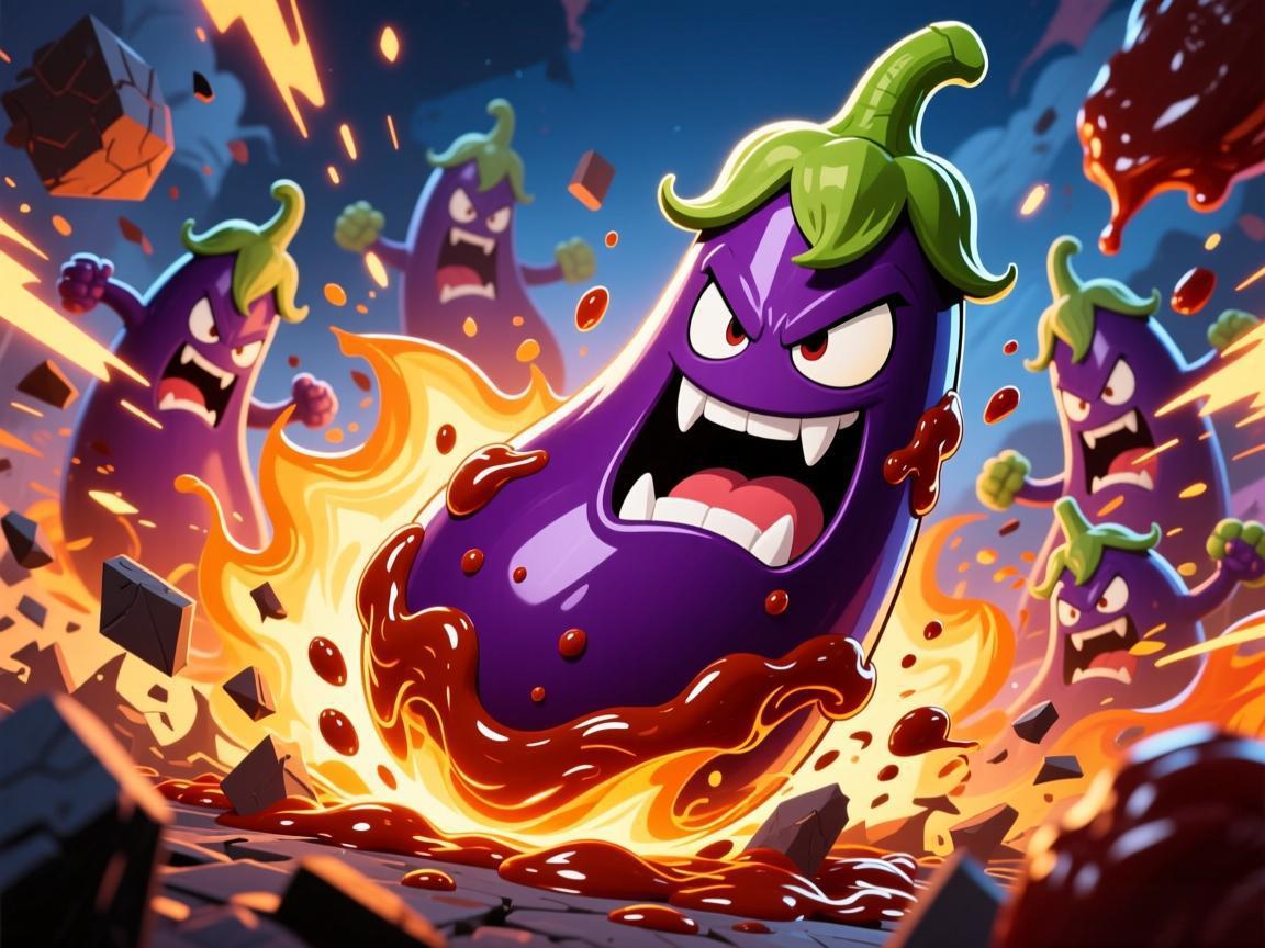 茄子酱大乱斗遭团灭