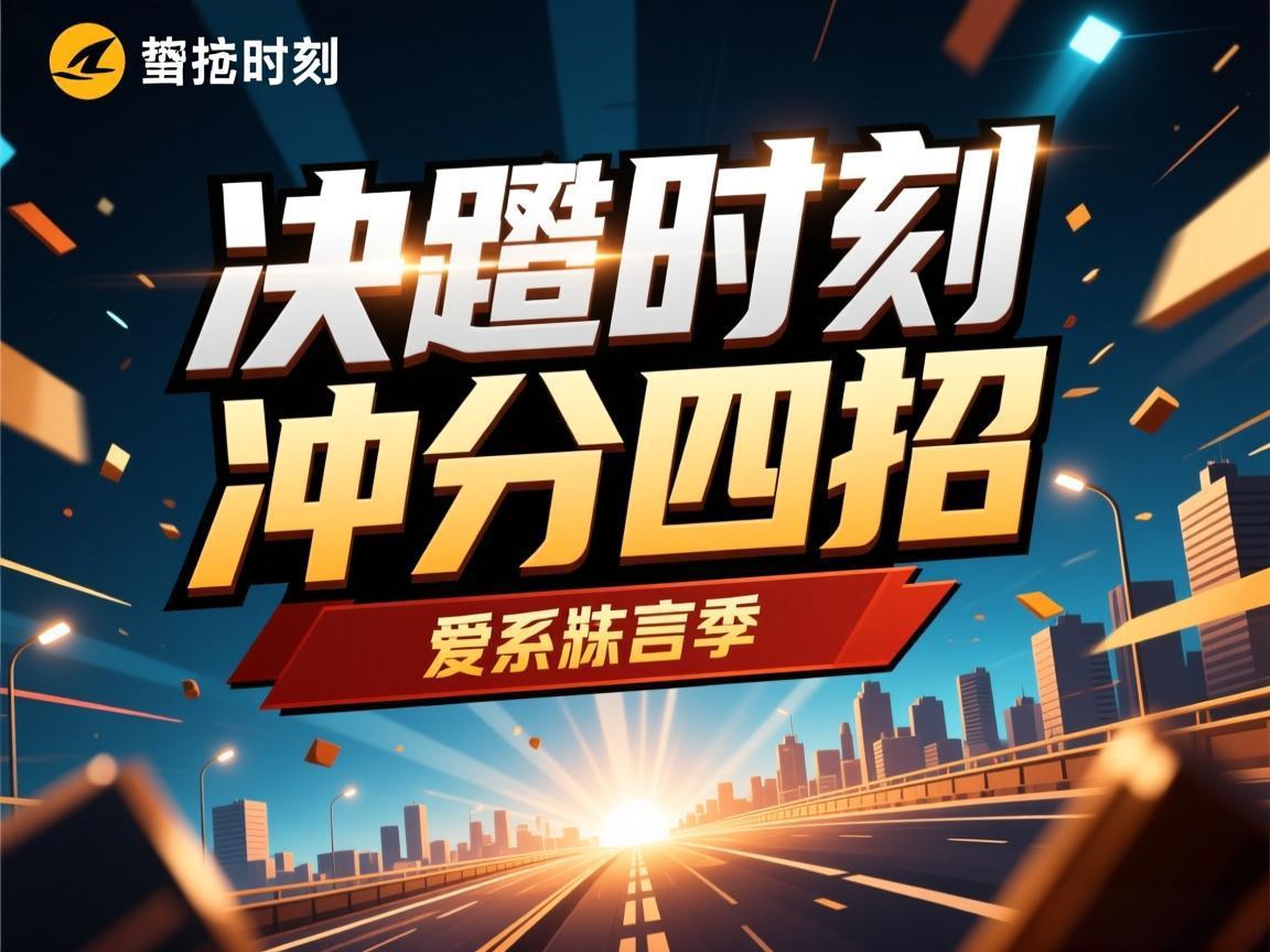 决胜时刻冲分四招