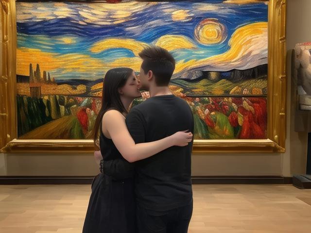 CSGO赛场现世界名画:背对背拥抱