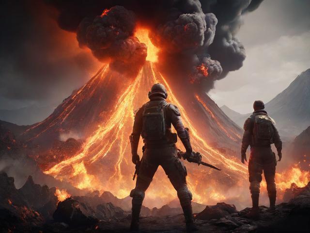 明日之后火山喷发玩家与策划对决