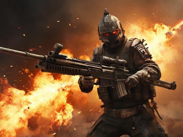 中式废土双持机枪刷宝射击爆火预定