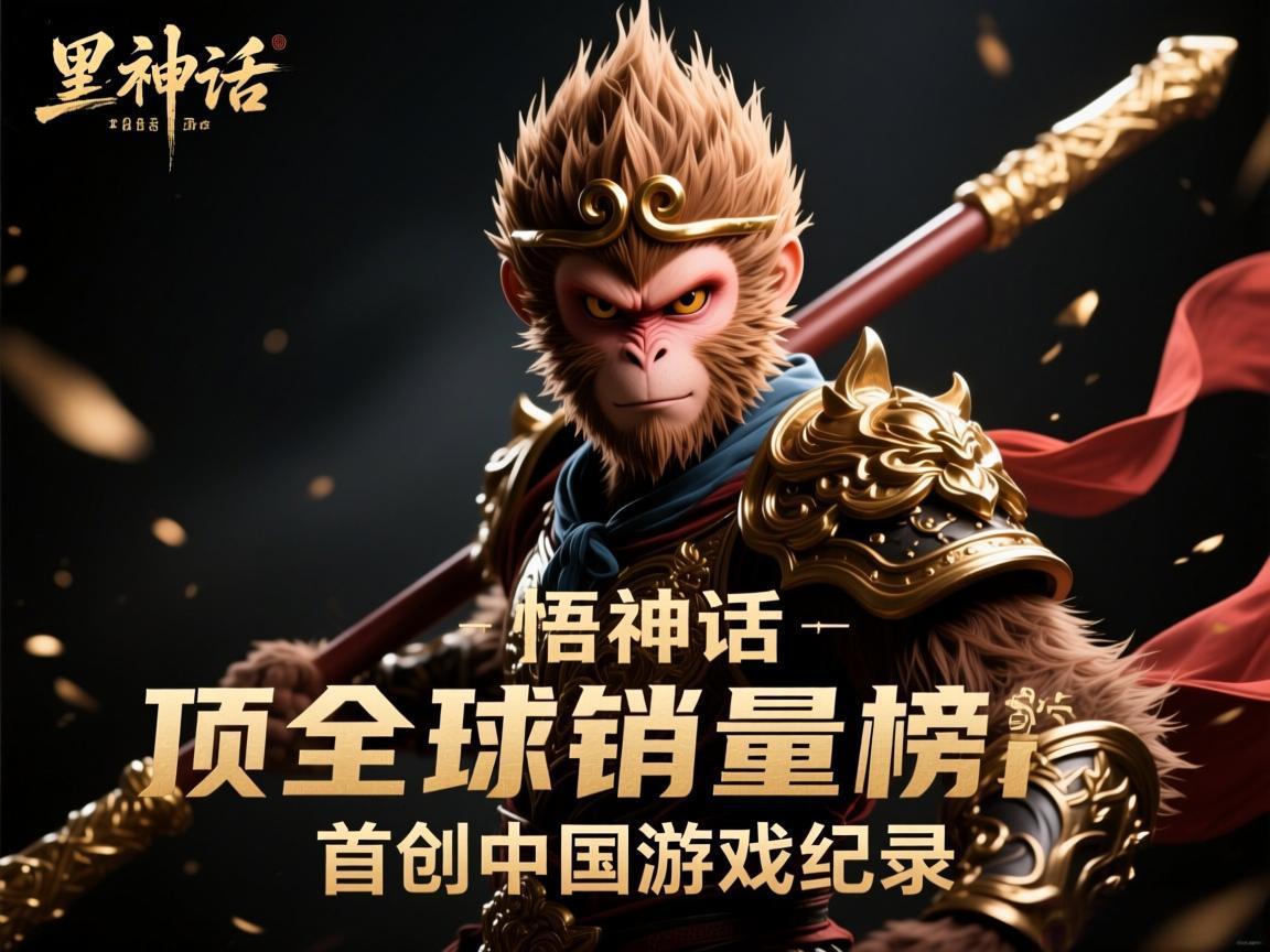 《黑神话：悟空》登顶全球销量榜首创中国游戏纪录