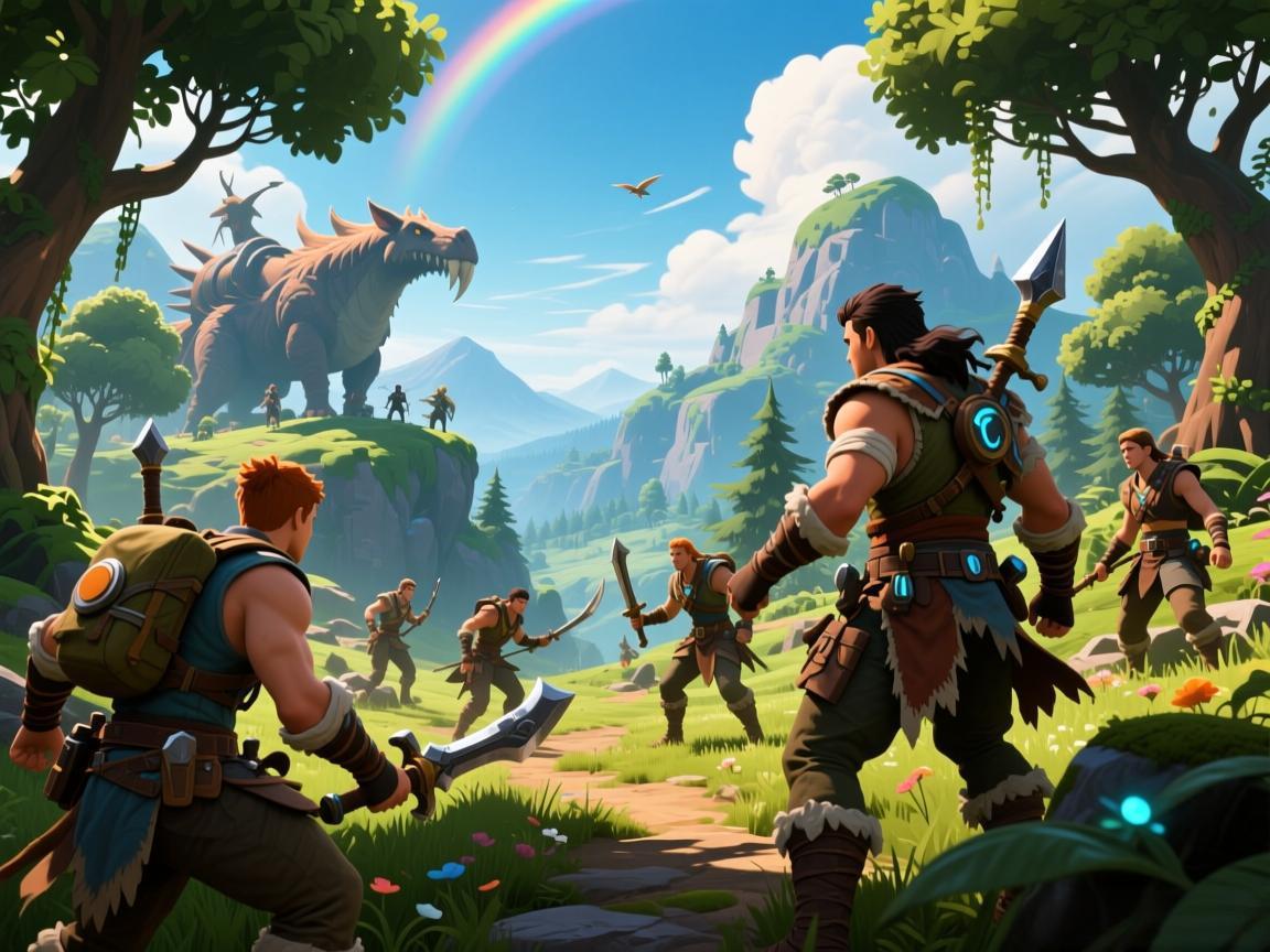 逆天画质开放世界多人联机冒险