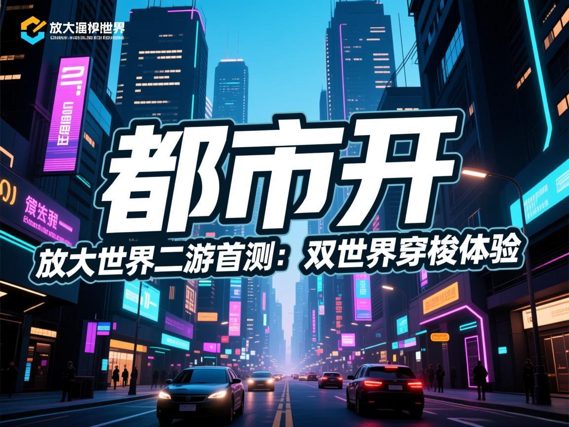 《都市开放大世界二游首测：双世界穿梭体验》