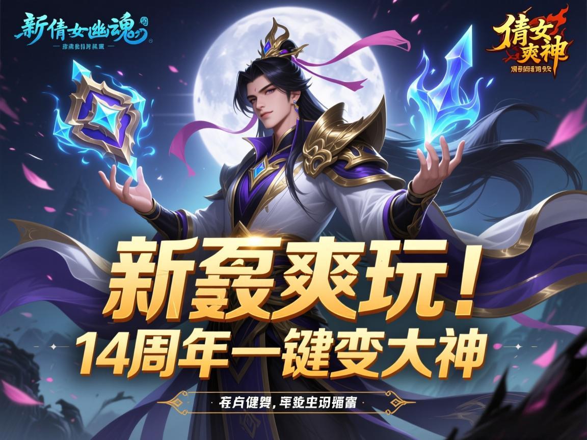 零氪爽玩！新倩女幽魂14周年一键变大神