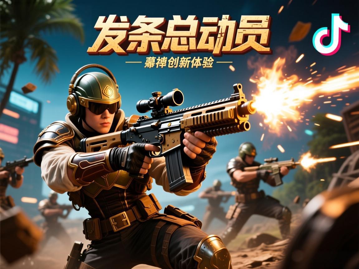 抖音新游《发条总动员》复古弹幕射击创新体验