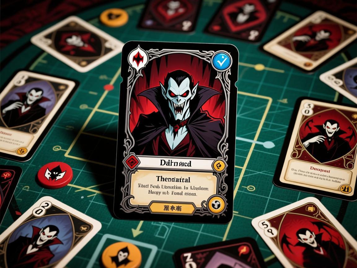 吸血鬼题材卡牌游戏深度解析