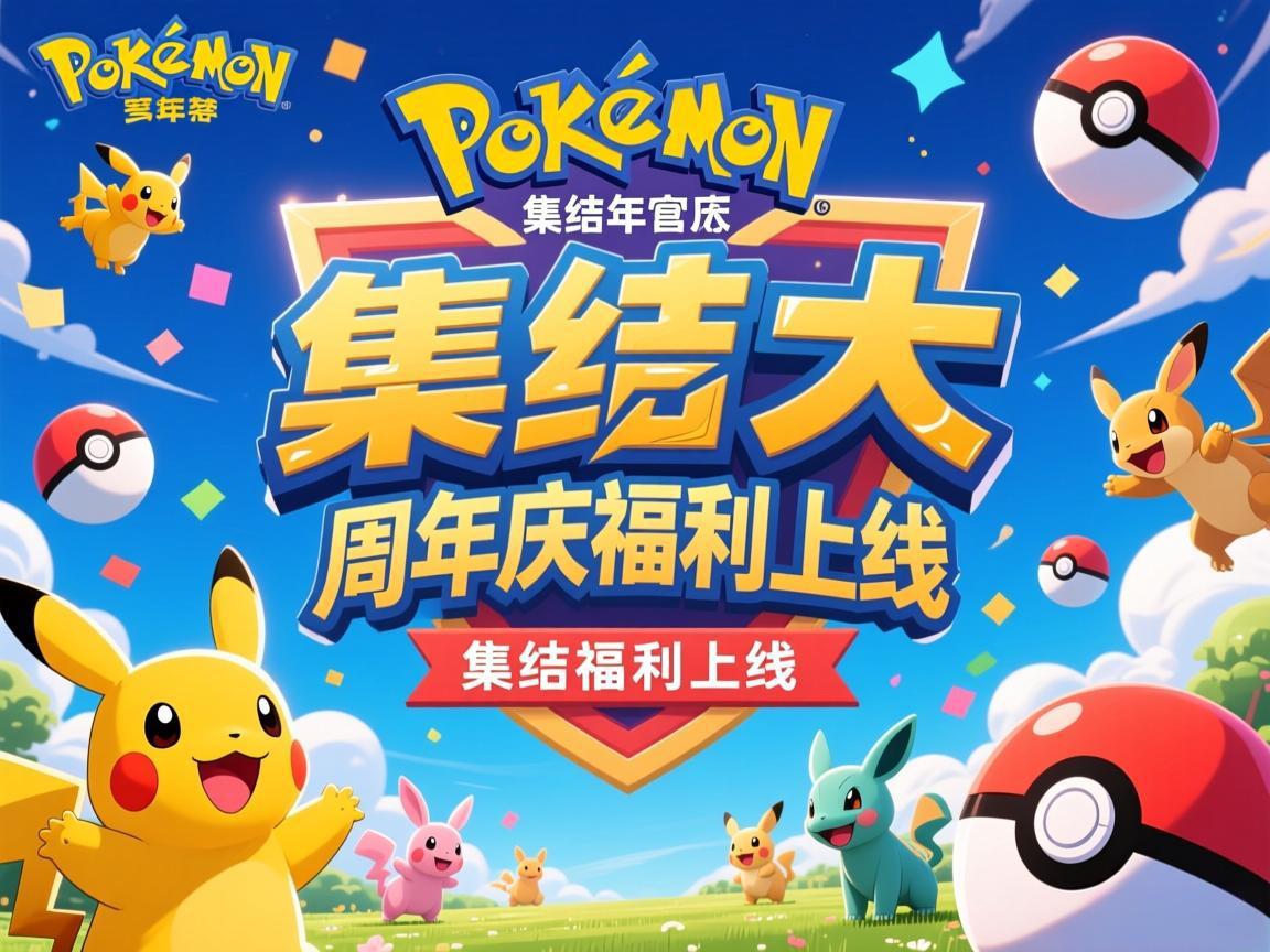 宝可梦大集结周年庆福利上线