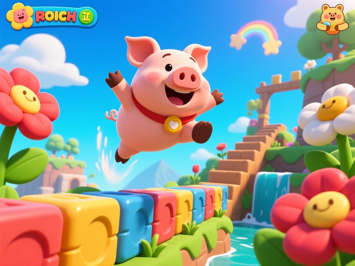 花猪弹跳闯关记