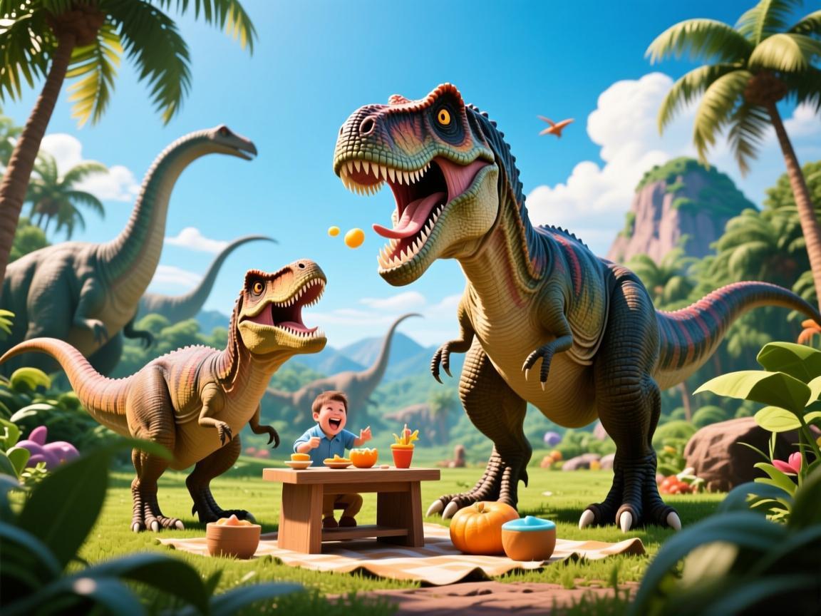 侏罗纪世界2进化搞笑恐龙日常