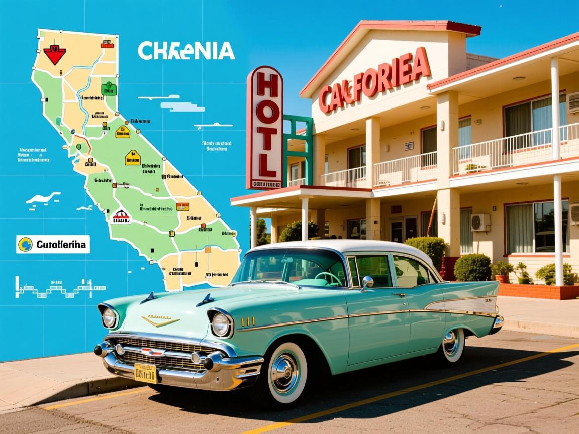 加州汽车旅馆新地图探险